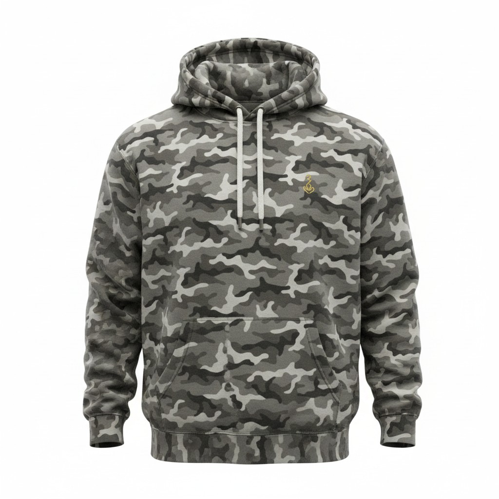 Pull à capuche "CAMO"
