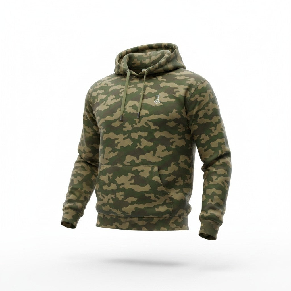 Pull à capuche "CAMO"