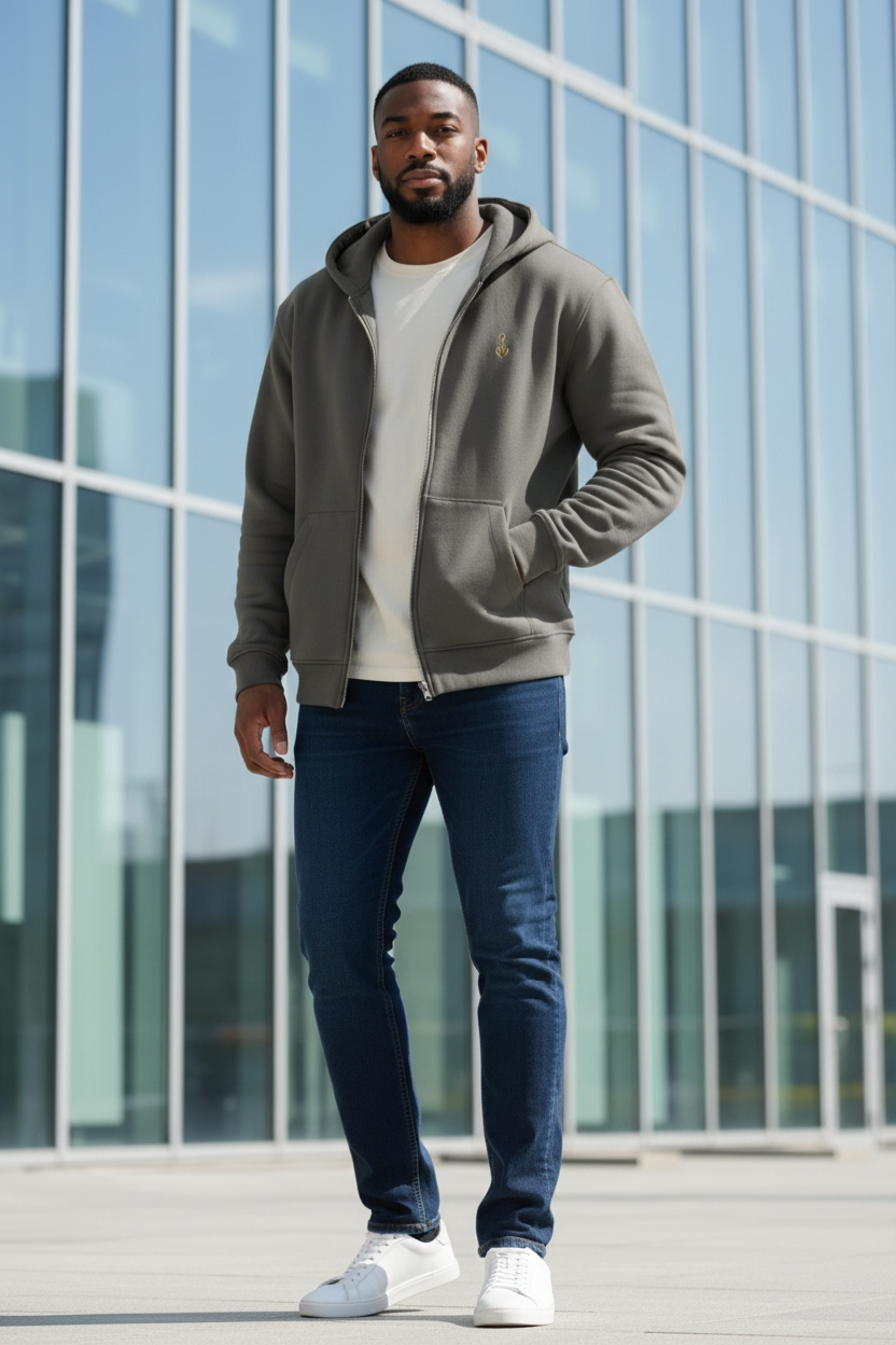 veste à capuche king size